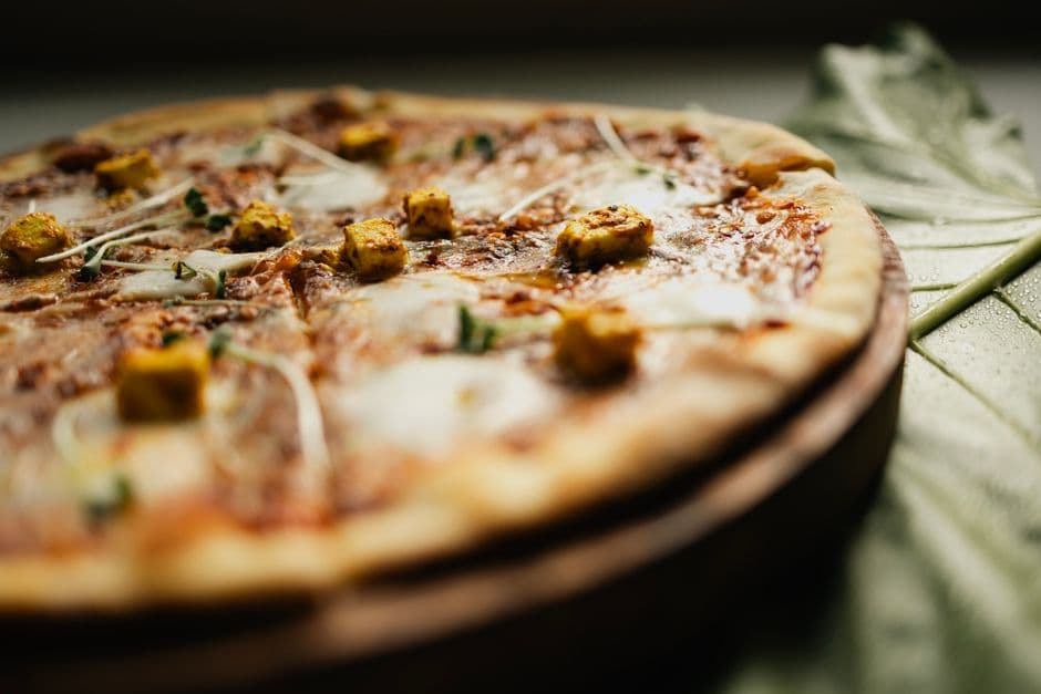 Paneer Tikka Masala Pizza